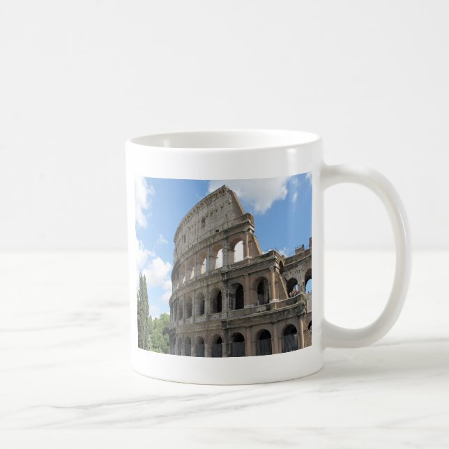 The Roman Colosseum Coffee Mug (Right)