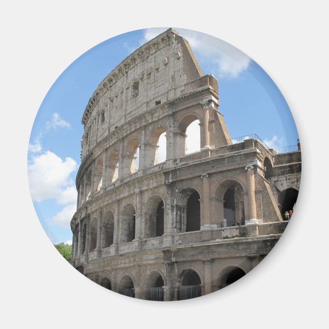 The Roman Colosseum Magnet (Front)
