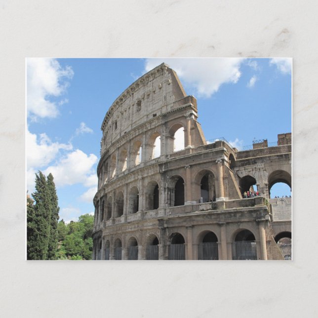 The Roman Colosseum Postcard (Front)