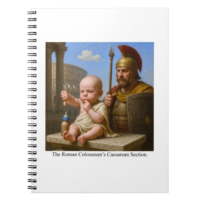 The Roman Colosseum’s Caesarean Section Notebook (Front)