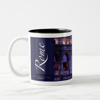 The Roman Colosseum Two-Tone Coffee Mug
