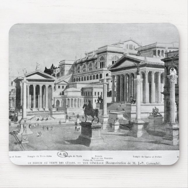 The Roman Forum of Antiquity Mouse Mat (Front)