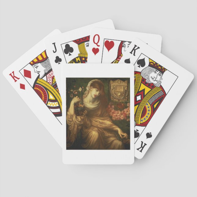 The Roman Widow, 1874 (oil on canvas) Playing Cards (Back)