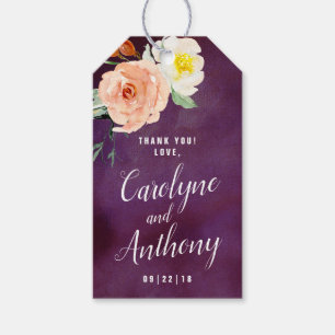 The Romance In Bloom Wedding Collection Gift Tags