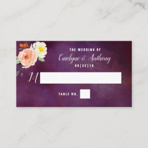 The Romance In Bloom Wedding Collection Place Card