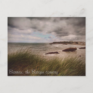 The Romantic Biarritz Postcard