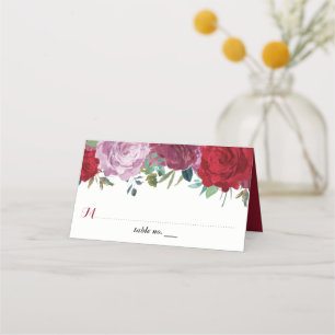 The Romantic Floral Wedding Collection Place Card