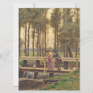 The Romantic Meeting Place Card