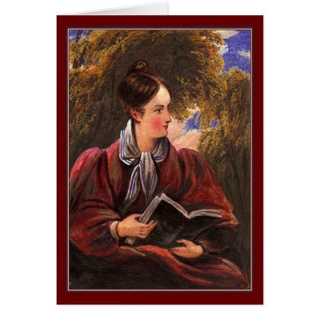 The Romantic Reader, Allegory of Literature (Front)