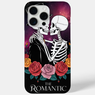 The Romantic – Skeleton Couple Embracing Under the iPhone 15 Pro Max Case