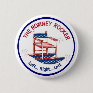 The Romney Rocking Chair 6 Cm Round Badge