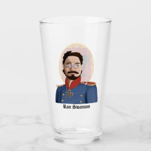 The Ron Swanson Beer Glass