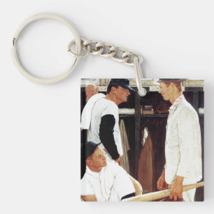 The Rookie Key Ring
