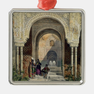 The Room of the Two Sisters in the Alhambra, Grana Metal Tree Decoration