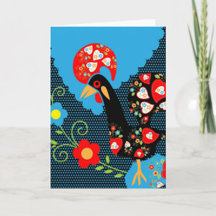 The Rooster of Portugal Card