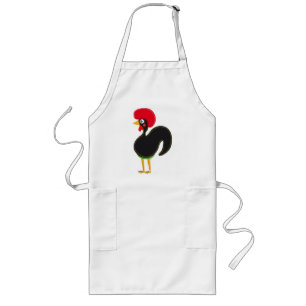 The Rooster of Portugal Long Apron