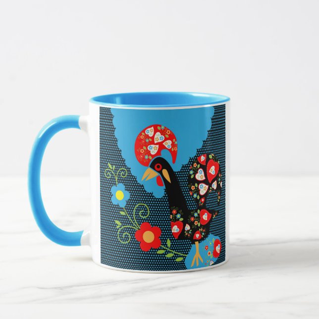 The Rooster of Portugal  Mug (Left)