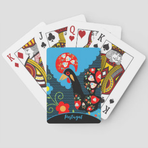 The Rooster of Portugal Playing Cards