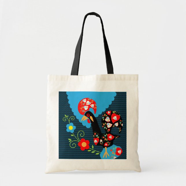 The Rooster of Portugal Tote Bag (Front)