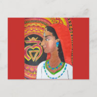 The Root Chakra (Lam) Postcard