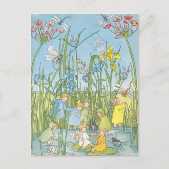 The Root Children Sibylle Von Olfers Postcard (Front)