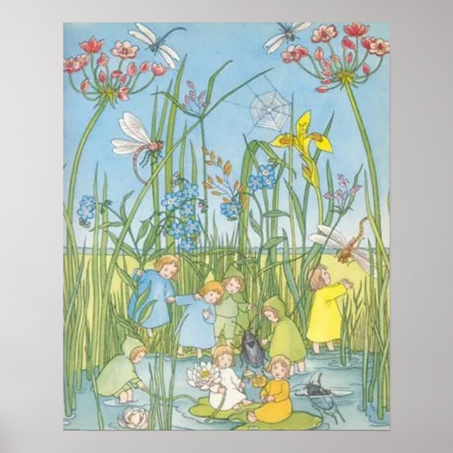 The Root Children Sibylle Von Olfers Poster (Front)