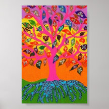 The Root of Knowledge Tree Of Life Poster