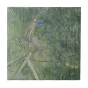 The Rope Dancer (pastel) Tile