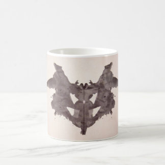 The Rorschach Test Ink Blots Plate 1 Bat, Moth Coffee Mug