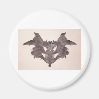 The Rorschach Test Ink Blots Plate 1 Bat, Moth Magnet