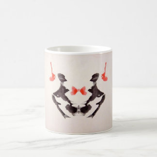 The Rorschach Test Ink Blots Plate 3 Two Humans Coffee Mug