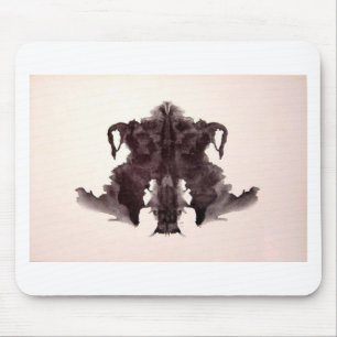 The Rorschach Test Ink Blots Plate 4 Animal Skin Mouse Mat