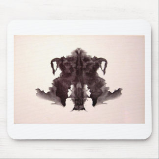 The Rorschach Test Ink Blots Plate 4 Animal Skin Mouse Mat