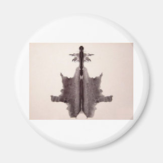 The Rorschach Test Ink Blots Plate 6 Hide Skin Rug Magnet