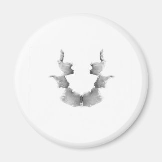 The Rorschach Test Ink Blots Plate 7 Heads Faces Magnet