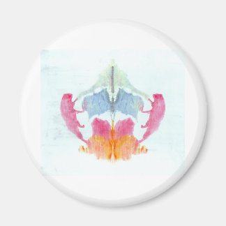 The Rorschach Test Ink Blots Plate 8 Animal Magnet