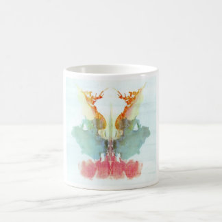 The Rorschach Test Ink Blots Plate 9 Human Coffee Mug