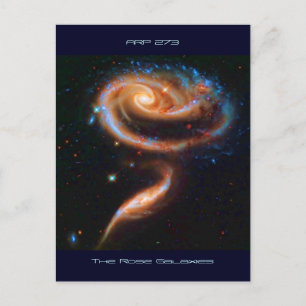 The Rose Galaxies, Arp 273 Postcard