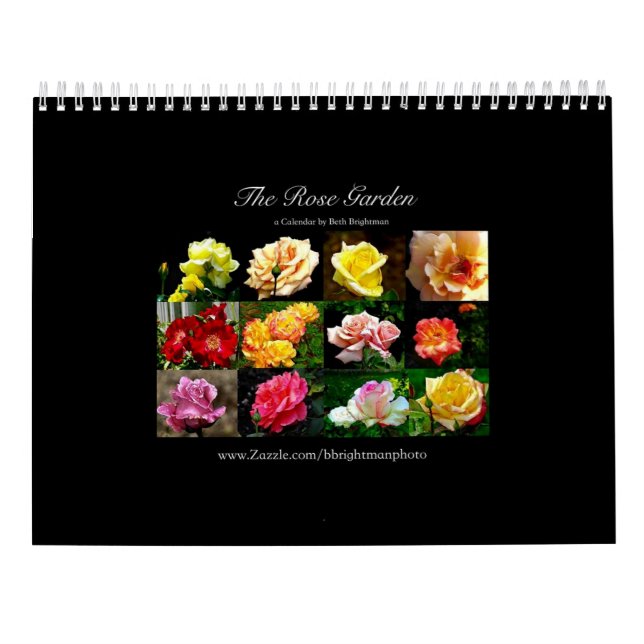 The Rose Garden Calendar (Back)