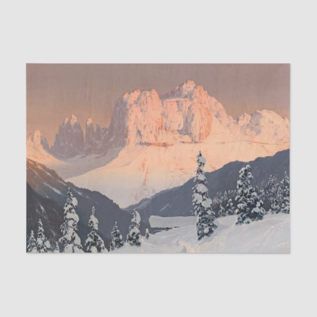 The Rose Garden of Saint Cyprian Tissue Paper (Front)