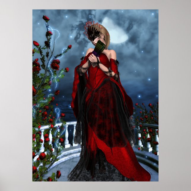 The Rose Masquerade Poster (Front)