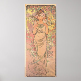 The Rose - Mucha Poster
