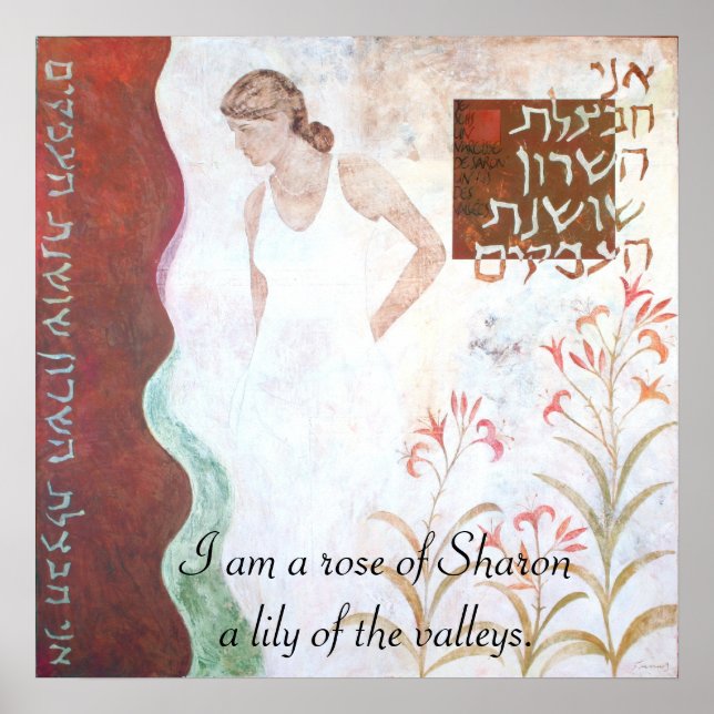 The rose of Sharon Poster (Front)