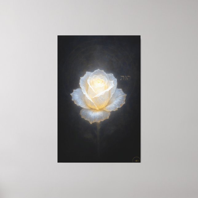 The Rose of Witness Canvas Print (Front)