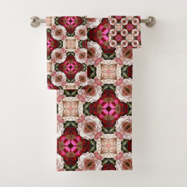 The Rose Treasury Bath Towel Set (Insitu)