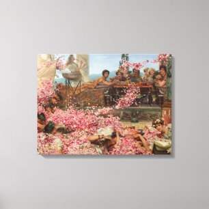 The Roses of Heliogabalus (Ancient Roman Luxury) Canvas Print
