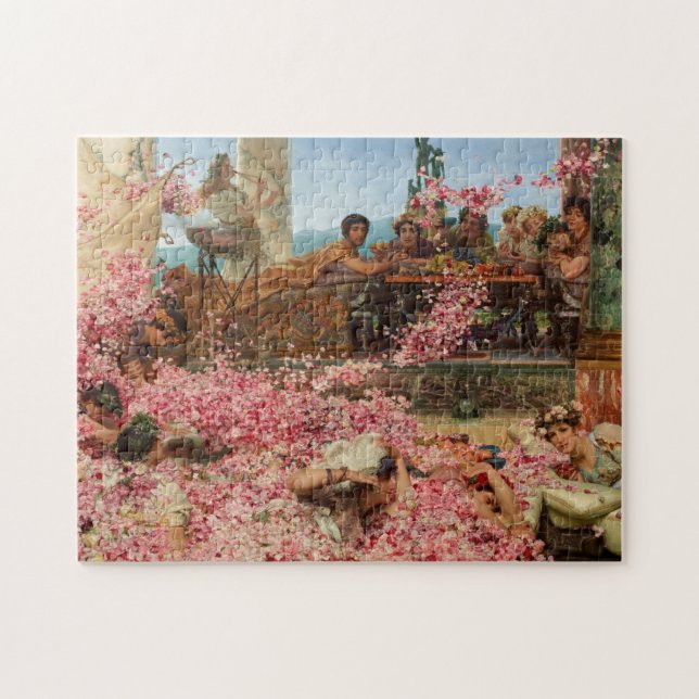 The Roses of Heliogabalus by  Lawrence Alma-Tadema Jigsaw Puzzle (Horizontal)