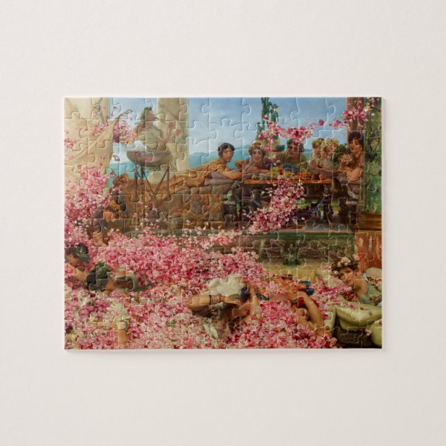 The Roses of Heliogabalus by Lawrence Alma-Tadema Jigsaw Puzzle (Horizontal)