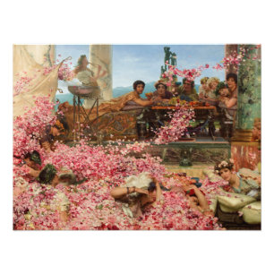 The Roses of Heliogabalus by  Lawrence Alma-Tadema Photo Print