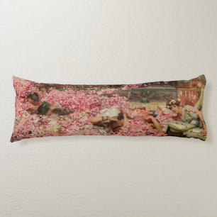The Roses of Heliogabalus Sir Lawrence Alma-Tadema Body Cushion